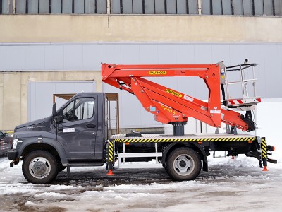 Автовышка 24 метрa PALFINGER P 240 A на базе ГАЗон NEXT