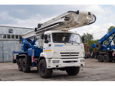 Автовышка 36 метров АГП-36-5К на шасси КАМАЗ-43118